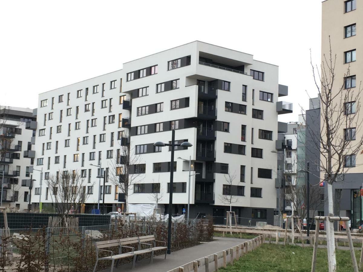 White Vintage Park View Apartment Vienna Luaran gambar